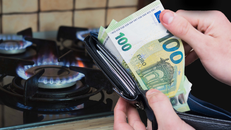 Gas euro portafoglio